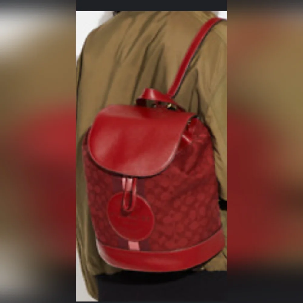 Coach Dempsey Monogram Backpack